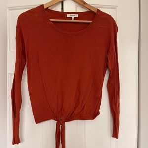 Madewell knot top
